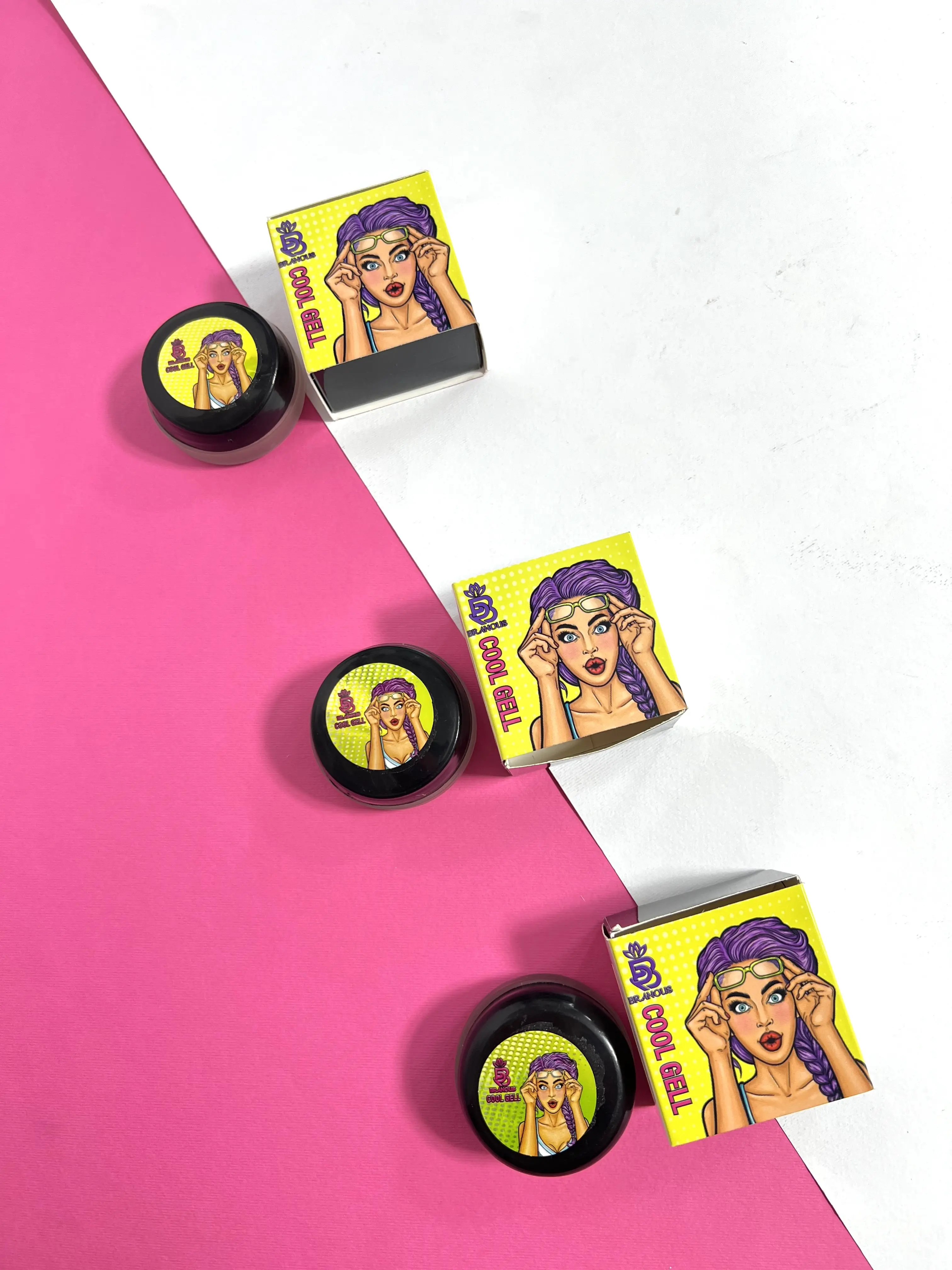 ژل ابرو کاسه ای برانوس